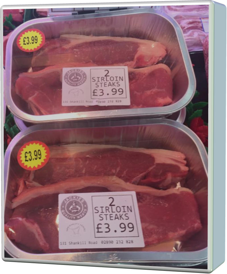 Jackies Quality Meats Butcher Shankill Road Belfast